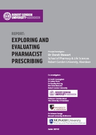 Report: Exploring and Evaluating Pharmacist Prescribing (June 2010)
